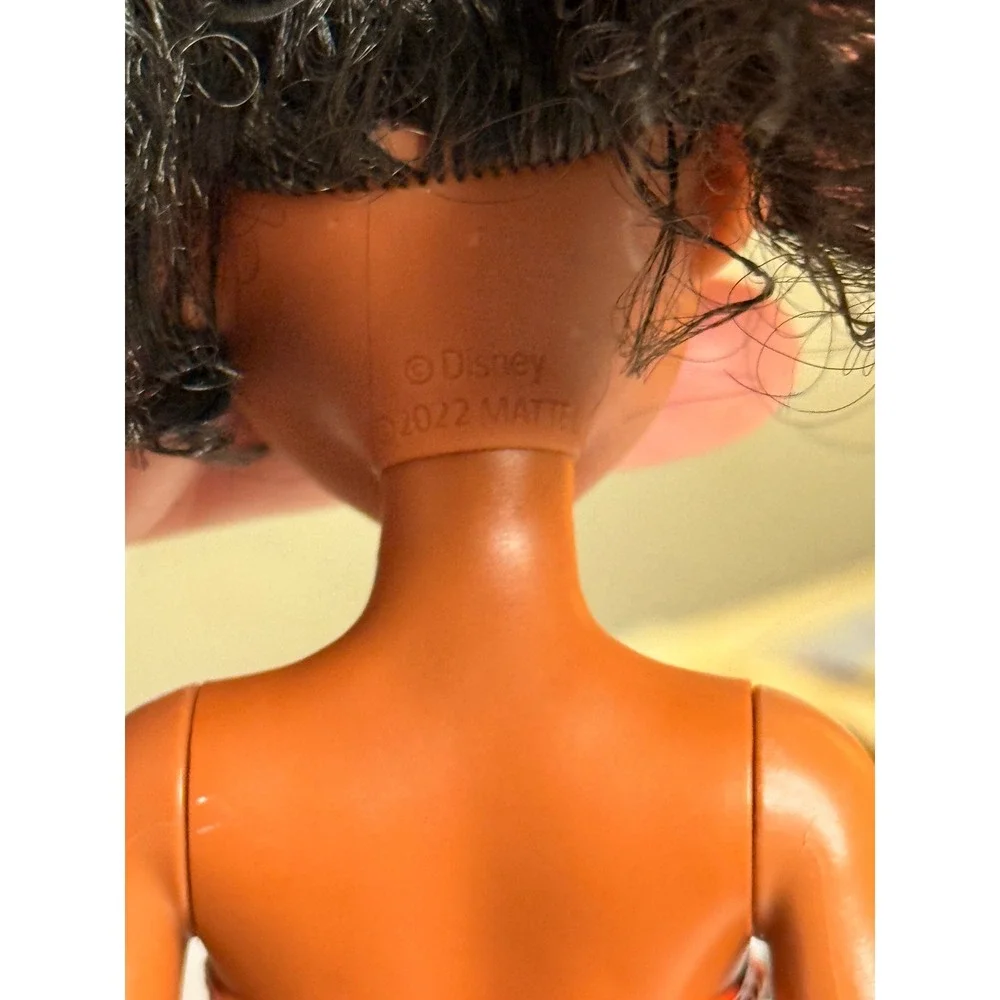Disney Moana Fashion Doll Mattel 2022 Long Wavy Hair Island Outfit 11 inch